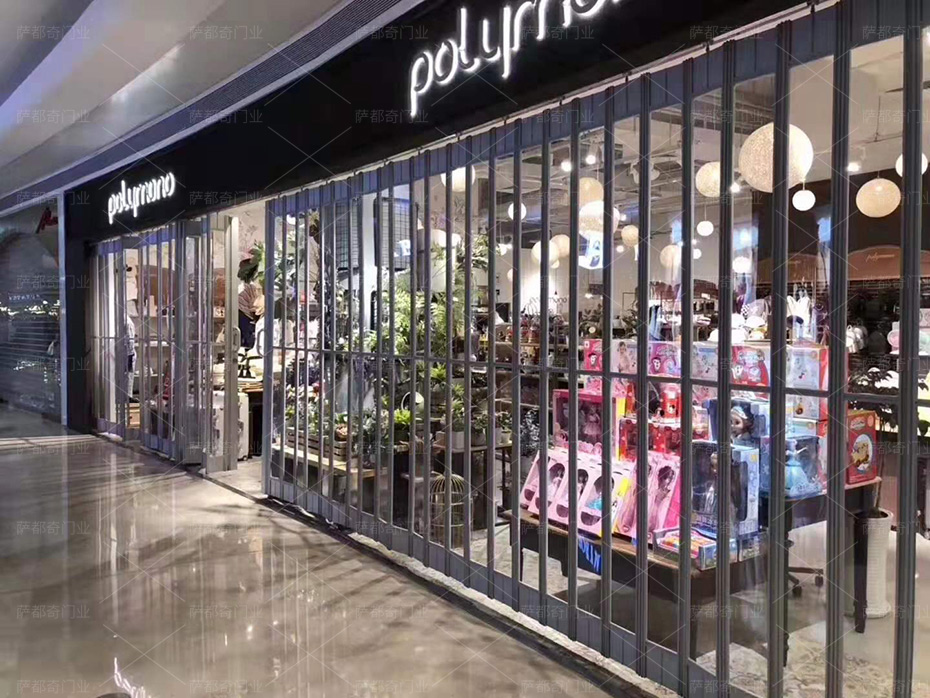 水晶折疊門(mén)